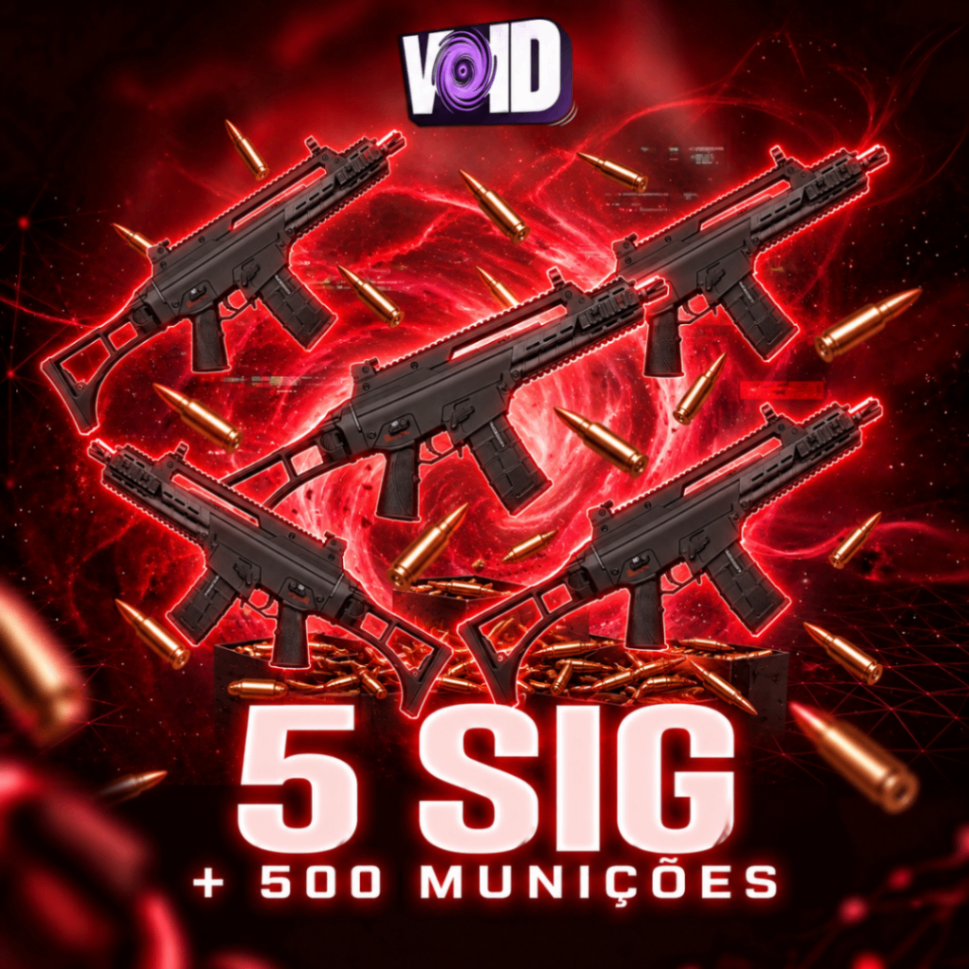 5 SIG + 500 Munições