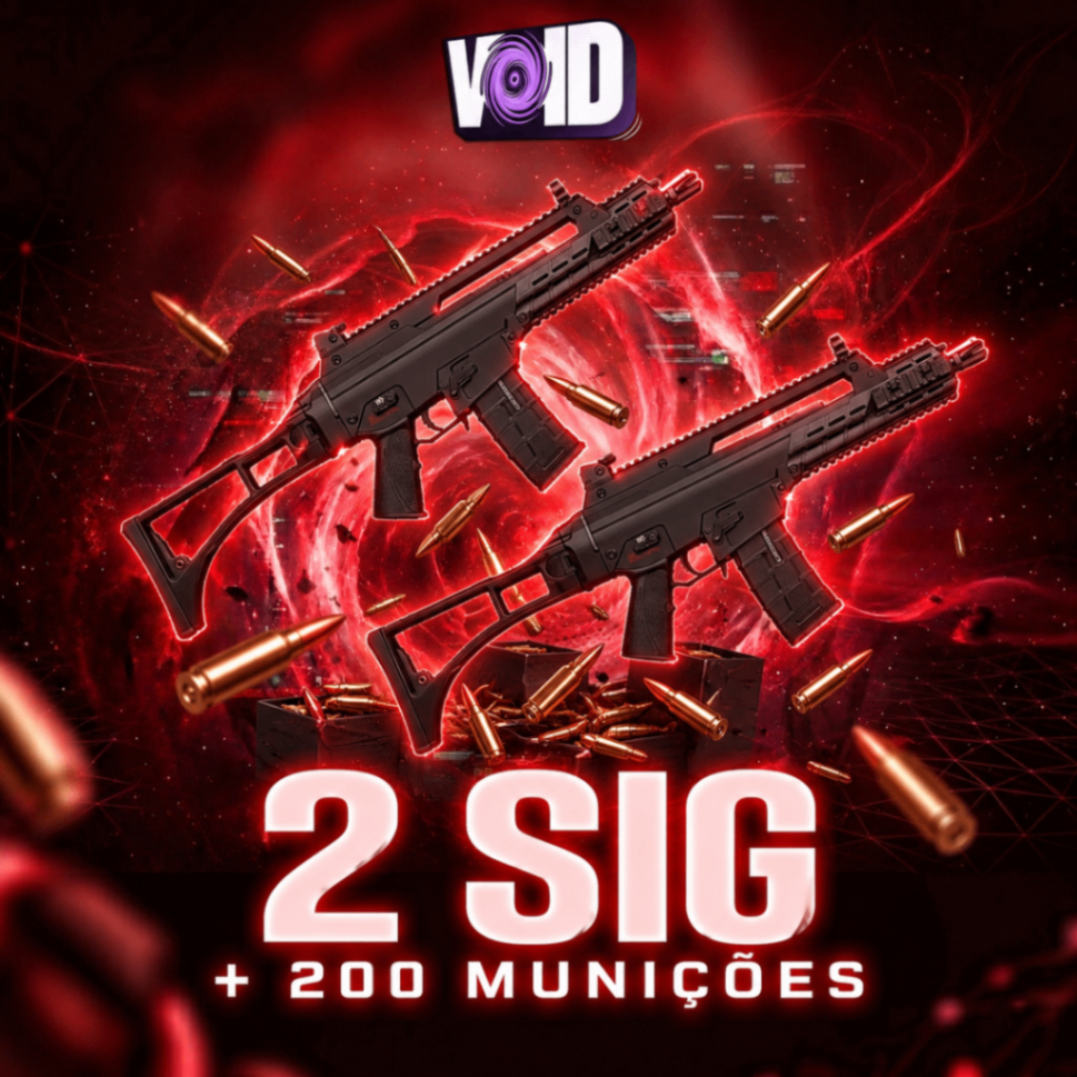 2 SIG + 200 Munições